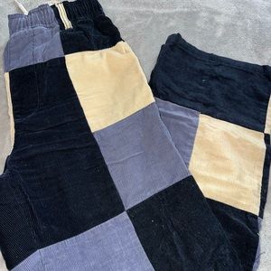 Patchwork pants